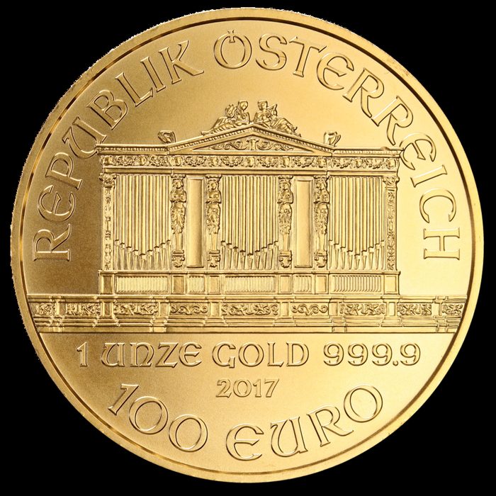 Vienna Philharmonic gold coin