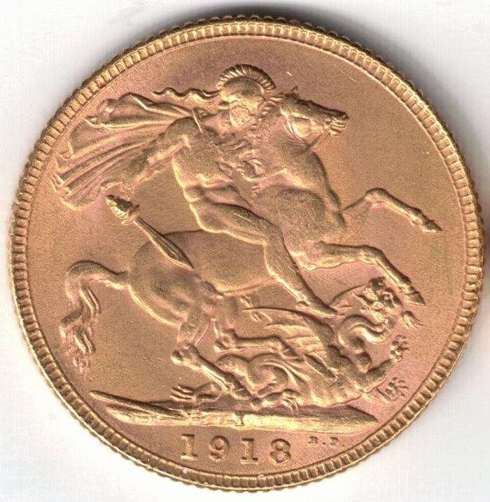 British Sovereign gold coin