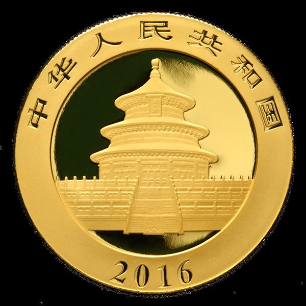 Chinese Gold Panda gold coin