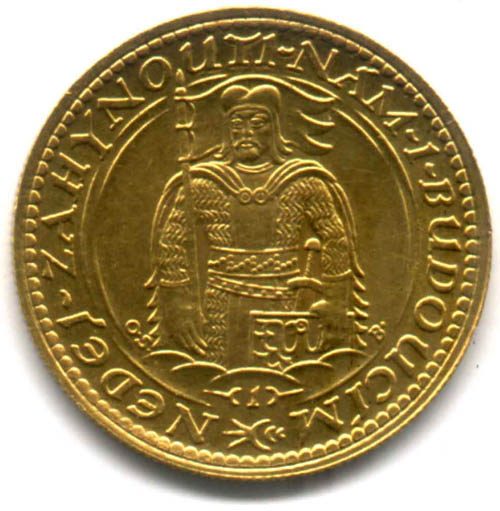 Czechoslovak 1 Ducat gold coin