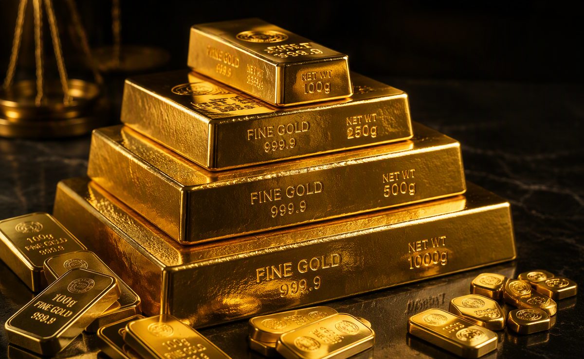 Gold bullion bars and ingots we buy in Johannesburg